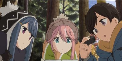 poster de la série Une nuit au bord du lac et des campeuses