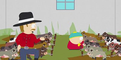 poster de la série Le veau, c'est rigolo