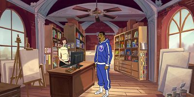 poster de la série Le Bleu d'Yves Klein