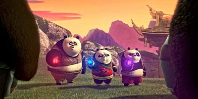 poster de la série Menace sur le village des pandas