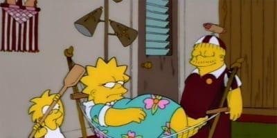 poster de la série La malédiction des Simpson