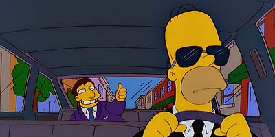 poster de la série Homer, garde du corps