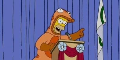 poster de la série Homer maire !