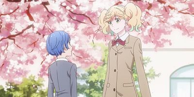 poster de la série Beneath the Cherry Tree, in a Rain of Petals