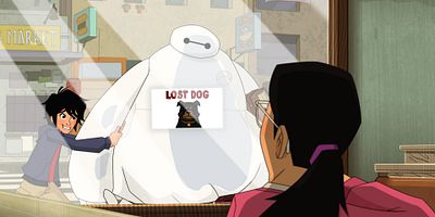 poster de la série Echange de puces / Maxi burger aux mini nouilles