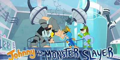 poster de la série Johnny, chasseur de monstre