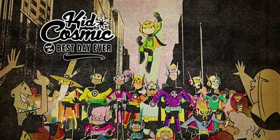 poster de la série Kid Cosmic et la super journée