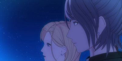 poster de la série Prière couleur fleur de cerisiser