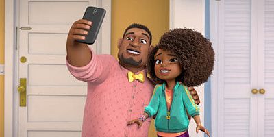 poster de la série La fille à son papa