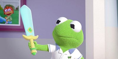 poster de la série Messire Kermit Le Courageux - Animal conduit avion