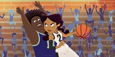 poster de la série Tout a commencé avec un ballon de basketball