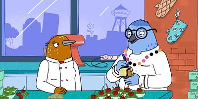 poster de la série Les Salades Winter