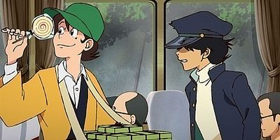 poster de la série Accroche-toi au trésor du train