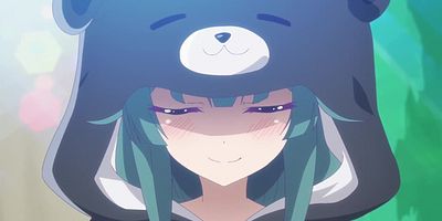 poster de la série Mlle Ourse élève une poule (?)