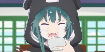 poster de la série Mlle Ourse affronte une seiche (?)