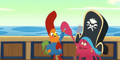 poster de la série La chasse au trésor du Capitaine Pince / L'histoire de Cendrillon