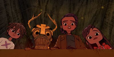 poster de la série Le sablier rouge et l'orbe d'obsidienne