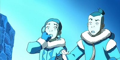 poster de la série Le garçon bloqué dans l'iceberg