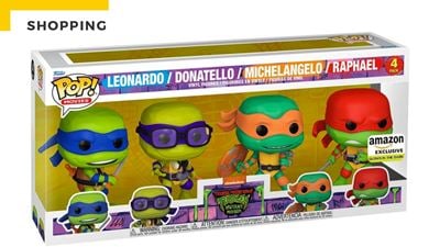 Tortues Ninja : découvrez (et commandez) les figurines Pop des héros de Ninja Turtles !