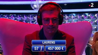 Laurens (N’oubliez pas les paroles) : première fois sur le fauteuil rouge… mais nouveau record atteint !