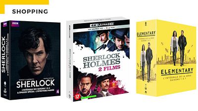 image de la news Sherlock Holmes : pour son anniversaire, on vous propose 3 coffrets DVD et Blu-ray élémentaires !