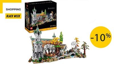 image de la news Black Week : -10% sur la plus belle boîte LEGO Le Seigneur des Anneaux pour les gouverner tous !