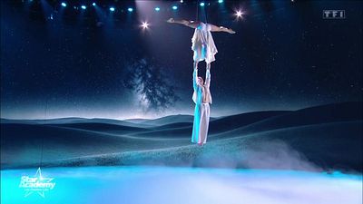 image de la news Star Academy : "extrêmement compliqué", Théo. P a-t-il dépassé Bastiann avec son tableau chanté-dansé dans les airs ?