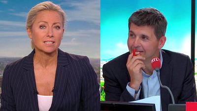 image de la news Thomas Sotto proche d’Anne-Sophie Lapix, il réagit à son départ du JT de 20h de France 2