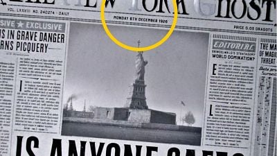 image de la news Les Animaux fantastiques : faites pause à 1 minute et 40 secondes et regardez bien ce journal