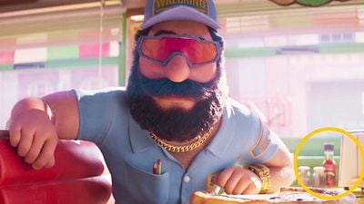 image de la news Super Mario Bros le film sur TF1 : faites pause à 6 minutes et 23 secondes, et regardez bien sur cette table !