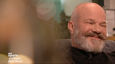 image de la news "Je ne dois pas être facile au quotidien" : rare déclaration de Philippe Etchebest sur sa vie intime et tendre déclaration d'amour à sa moitié