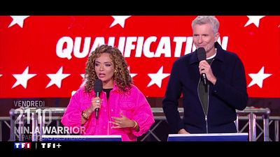 image de la news Ninja Warrior : "Ils avaient tous les deux...", quelle ambiance sur le tournage entre Denis Brogniart, Christophe Beaugrand et Anaïs Grangerac ? Elle répond !