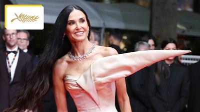 "Je m'accepte mieux telle que je suis, c'est le cadeau que m'a fait ce film" : Demi Moore est à Cannes 2024 avec The Substance