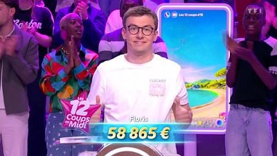image de la news Les 12 Coups de midi : Floris décroche l'Étoile mystérieuse de juillet 2026, voici ce qu'il a fait de ses gains