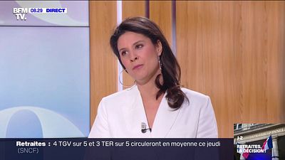 image de la news "Vous me faites penser à Paul Mirabel dans LOL" - l’étonnant tacle d’Apolline de Malherbe à Marine Le Pen