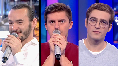 Benoît rejoint les Masters de N’oubliez pas les paroles ! Etienne et Laurens réagissent