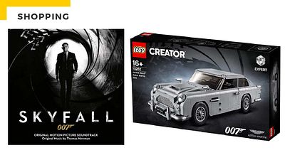 image de la news James Bond : un tout nouveau vinyle et l’Aston Martin DB5 en LEGO pour les 10 ans de Skyfall !