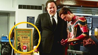 image de la news Spider-Man Far From Home sur TF1 : faites un arrêt sur image à 8 minutes et 6 secondes, et jetez un oeil à cette pancarte