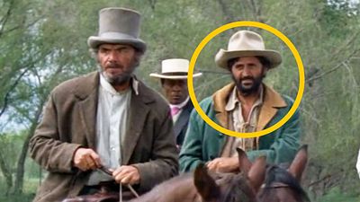 image de la news Avez-vous reconnu quelle star française se cache dans ce western avec Ernest Borgnine et William Holden ?