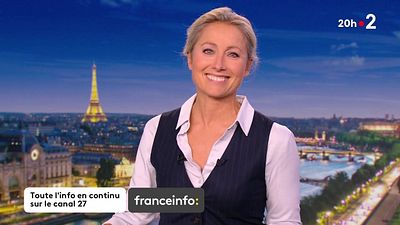 image de la news "Je suis étonnée", Anne-Sophie Lapix réagit pour la première fois à son éviction du JT de 20H de France 2