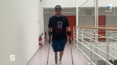 Amputé de la jambe droite, Matthieu Lartot donne déjà rendez-vous pour son retour !