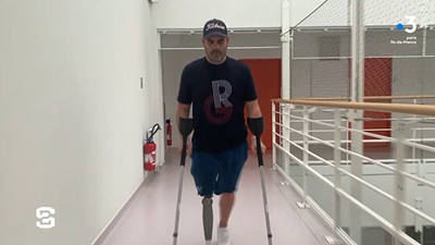 image de la news Amputé de la jambe droite, Matthieu Lartot donne déjà rendez-vous pour son retour !