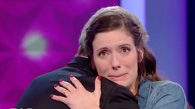 image de la news N'oubliez pas les paroles : Laure éliminée, le joli geste (non diffusé) de Nagui juste après sa défaite