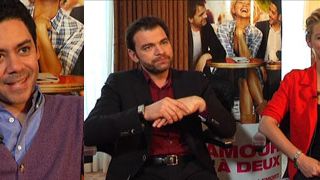 image de la news "L'Amour c'est mieux à deux" : l'équipe au micro !