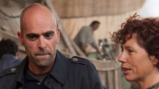 image de la news "Même la Pluie" : la réalisatrice au micro !