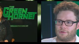 image de la news "The Green Hornet" : Michel Gondry et Seth Rogen au micro !