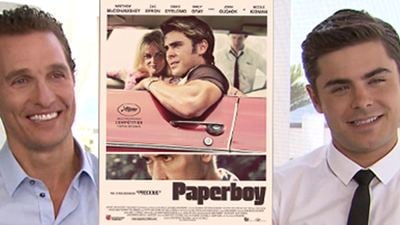 Zac Efron & Matthew McConaughey effrayés par le scénario de "Paperboy"! [VIDEO]