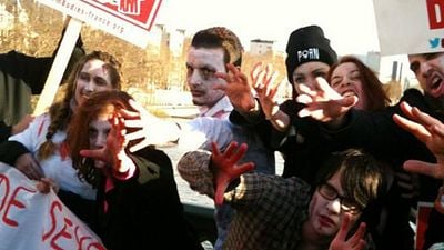 image de la news Une zombie walk en référence à "Warm Bodies"