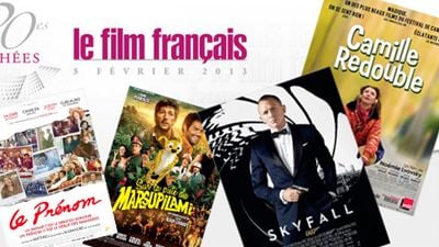 Trophées du Film Français 2013 : "Skyfall" et "Camille redouble" primés !