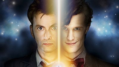 image de la news "Doctor Who" : des photos du tournage du 50ème anniversaire... et Christopher Eccleston de retour ?
